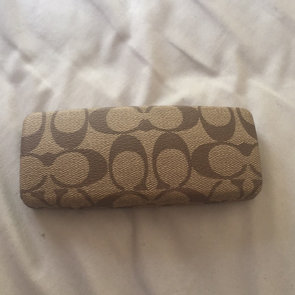 Coach glasses case
